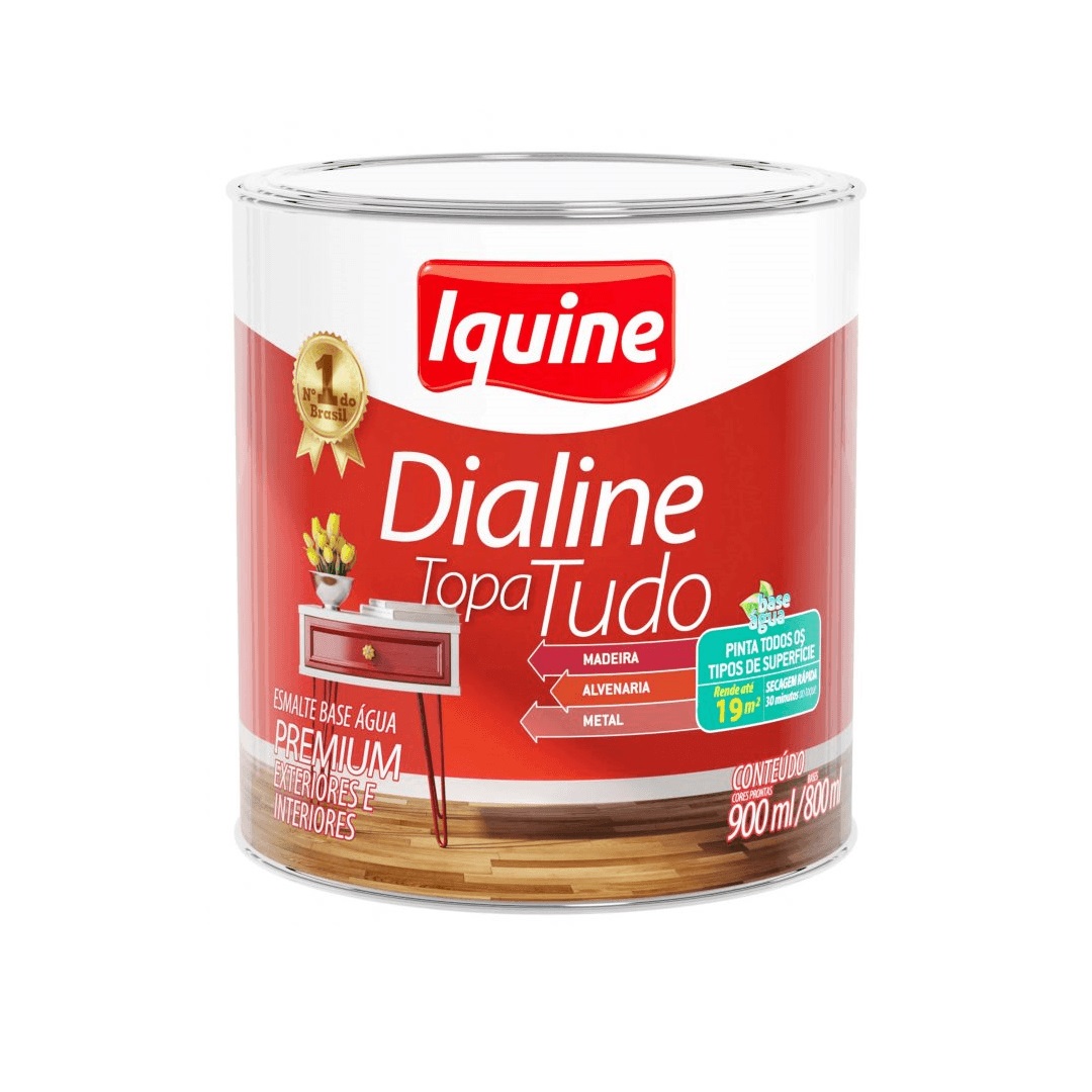 DIALINE ESM TOPA TUDO BRANCO FOSCO 750ML