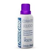 CORANTE LIQUIDO VIOLETA 50ML CHEMICOLOR