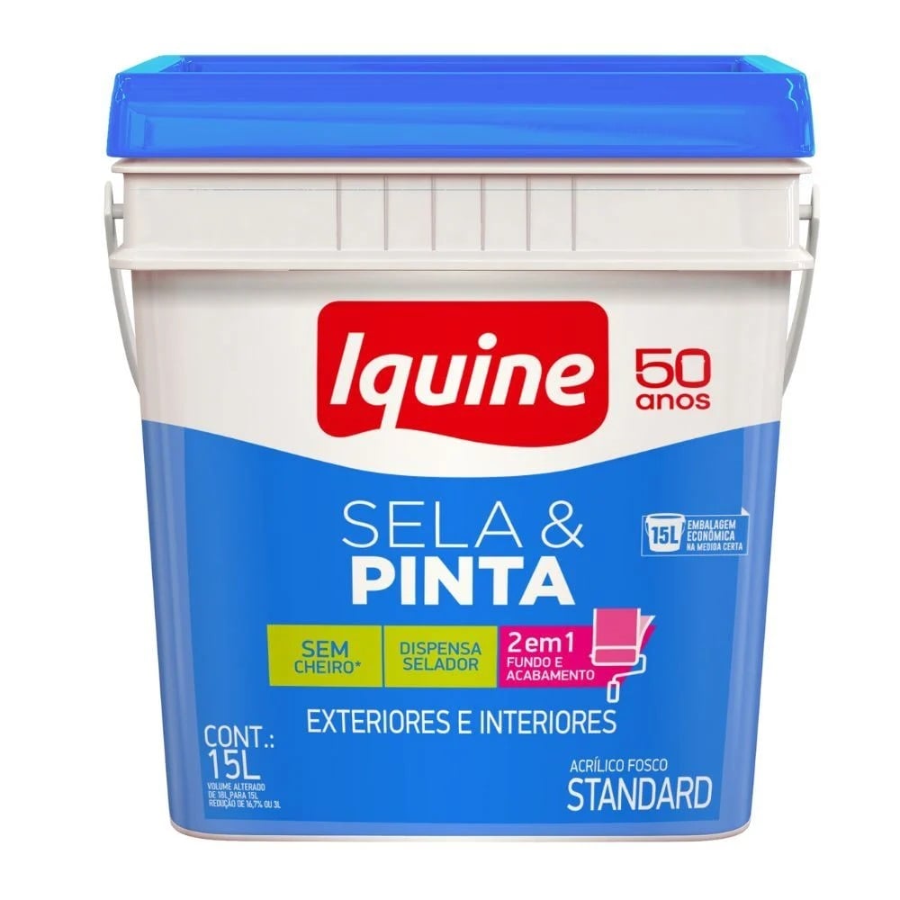 SELA E PINTA ACR BR NEVE 15L IQUINE