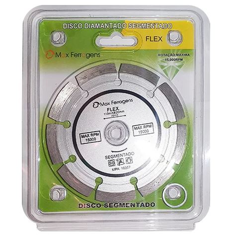DISCO DIAMANTADO SEGMENTADO FLEX MAX