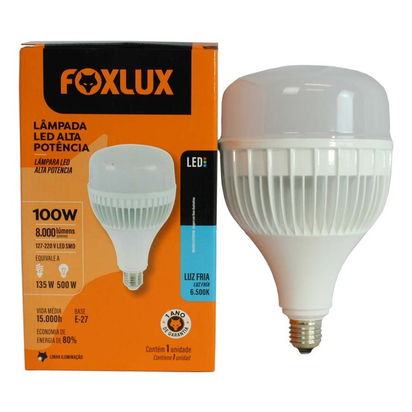 LAMPADA LED  E-27 6500K 100W