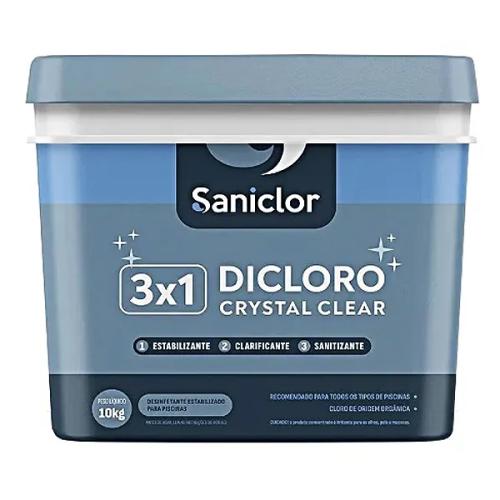CLORO PARA PISCINA DICLORO 10KG 3X1