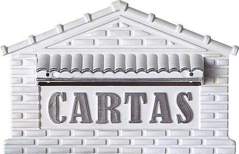 CAIXA CORREIO PVC TJL BRANCO