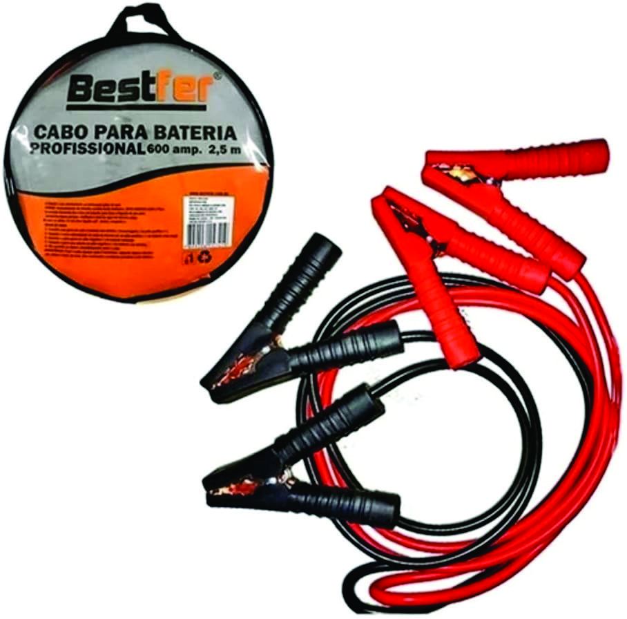 CABO P/BATERIA 600AMP C/BOLSA BESTFER