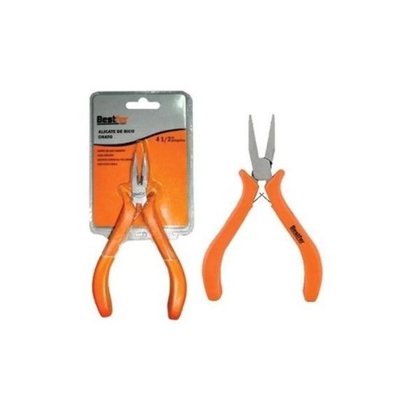 ALICATE 4 1/2” MEIA CANA BICO CHATO BEST