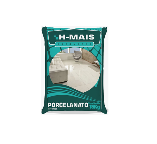 ARGAMASSA PORC INT 15KG H-MAIS