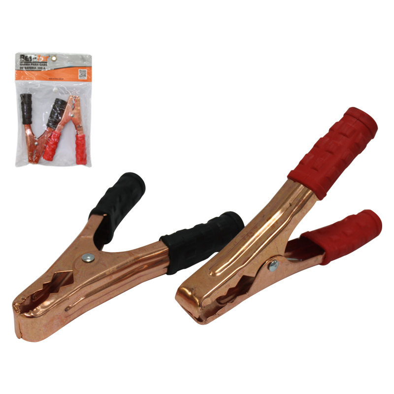 GARRA JACARE P/CABO BATERIA 300A BESTFER