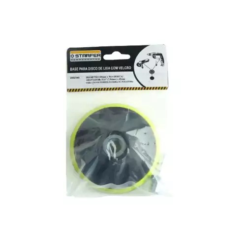 BASE P/DISCO DE LIXA VELCRO 100XM14
