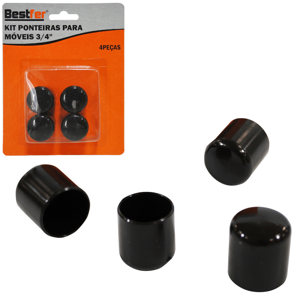PONTEIRA P/PES MOVEIS 3/4” 4PC BESTFER