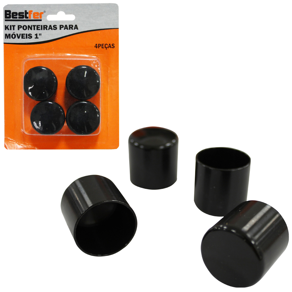 PONTEIRA P/PES MOVEIS 1” 4PC BESTFER