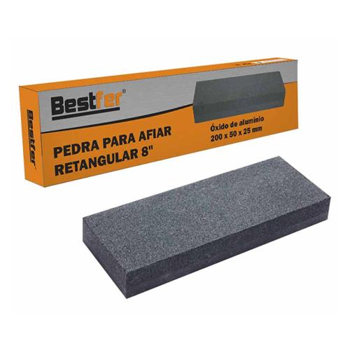 PEDRA P/AFIAR RETANGULAR 8POL BESTFER