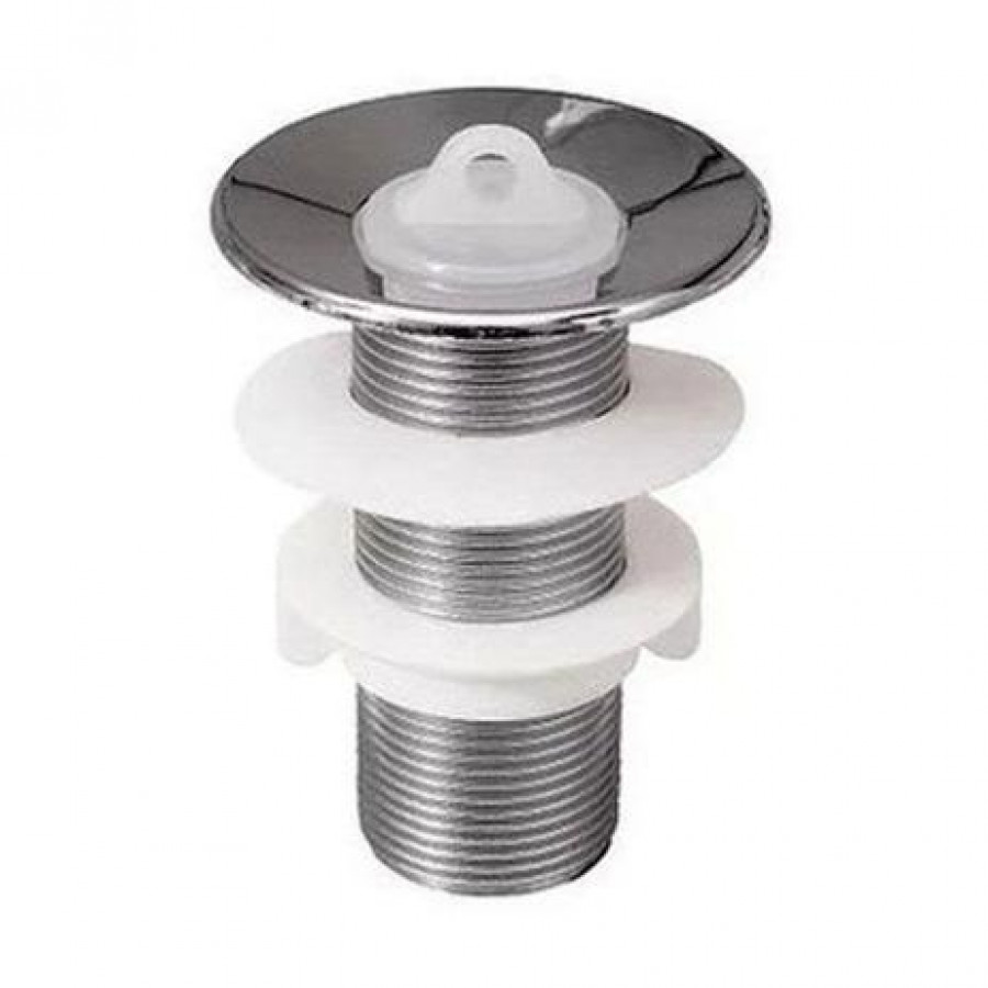 VALVULA PLAST LAVATORIO CROMADA S/L