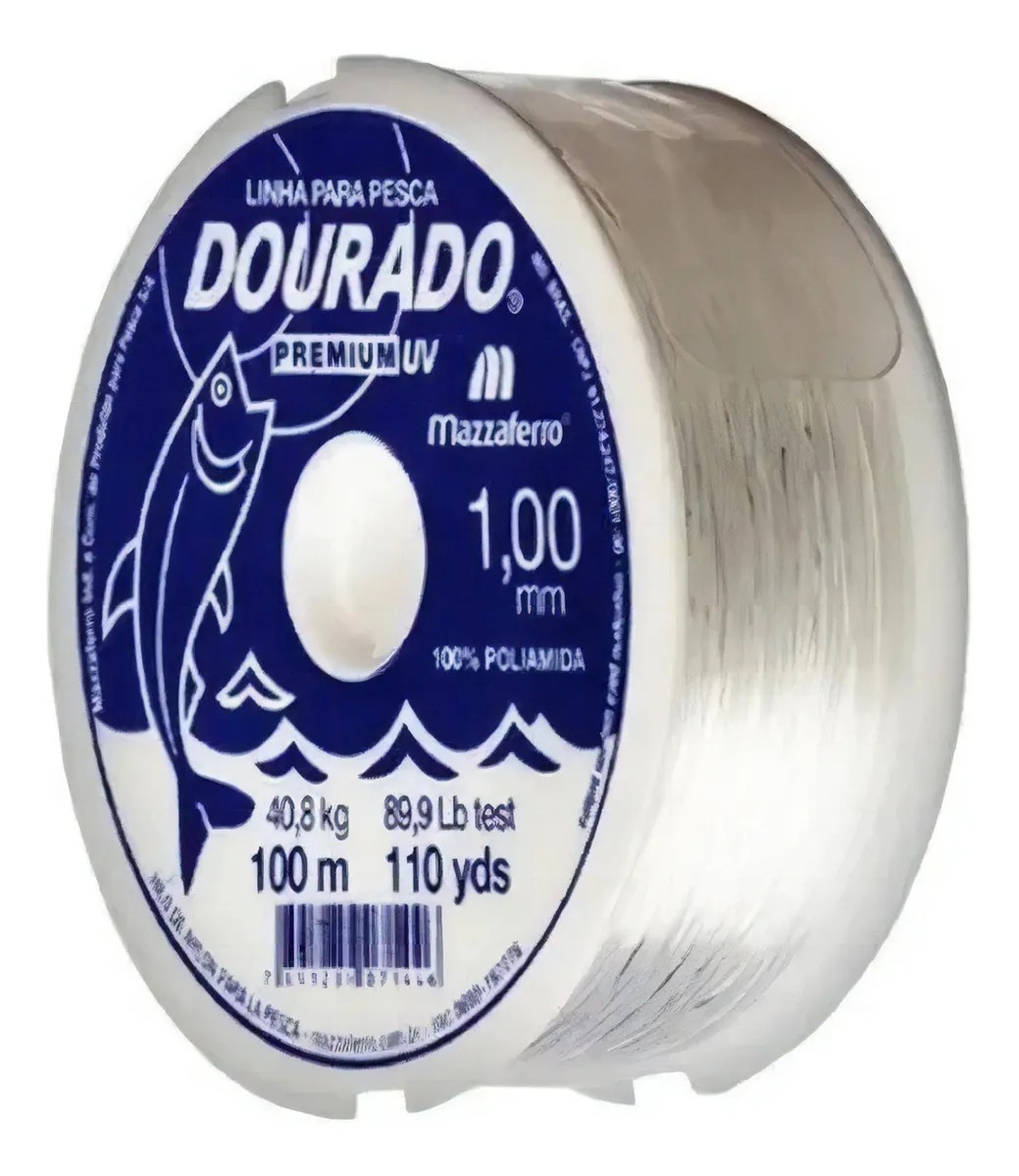 LINHA PESCA DOUR BR 0,25MM100M MAZZAFERR
