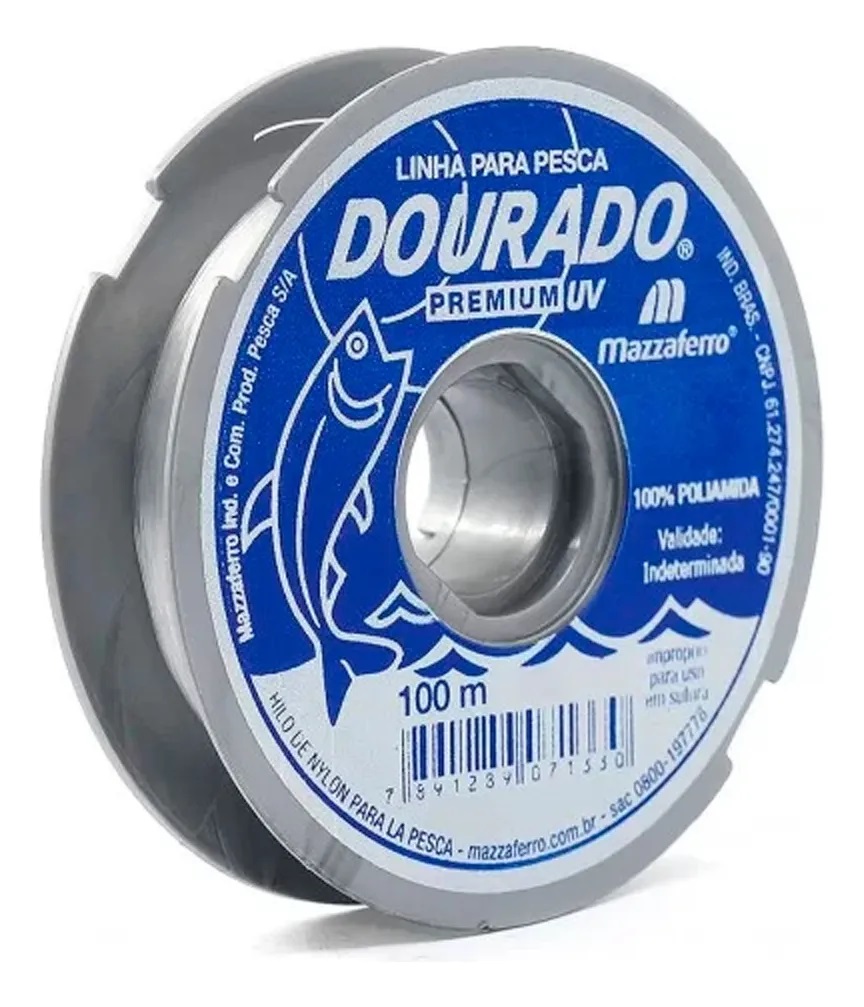 LINHA PESCA DOUR BR 0,40MM100M MAZZAFERR