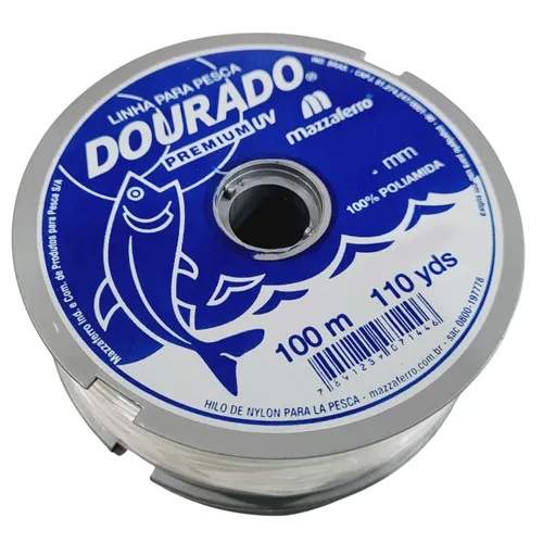 LINHA PESCA DOUR BR 0,8MM100M MAZZAFERR