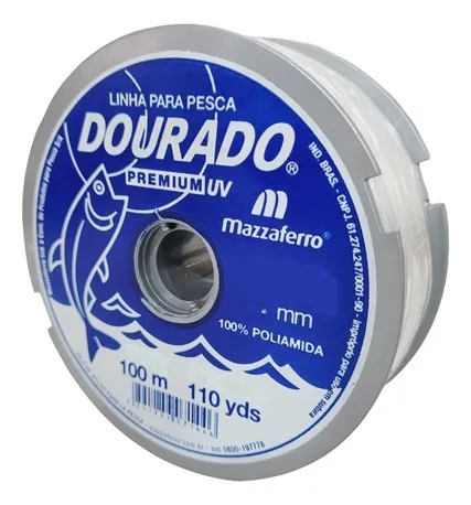 LINHA PESCA DOUR BR 1,0MM100M MAZZAFERR