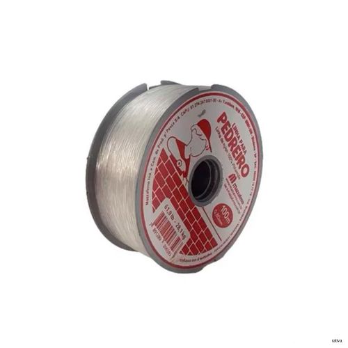 LINHA PEDREIRO100M BRANCO NYLON
