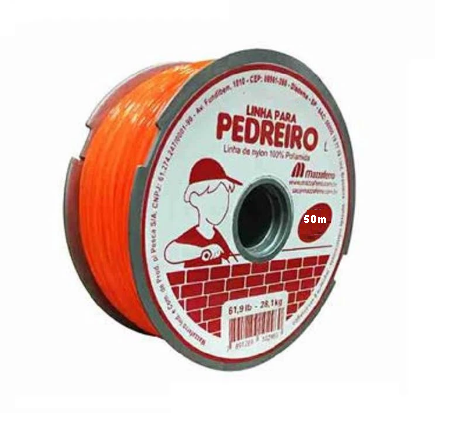 LINHA PEDREIRO50M LARANJA MAZZAFERRRO
