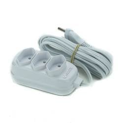 EXTENSÃO CONNECT 3T - 2P+T - 5M - BRANCA