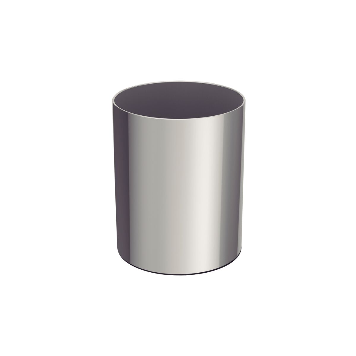 LIXEIRA REDONDA INOX S/TAMPA 5L