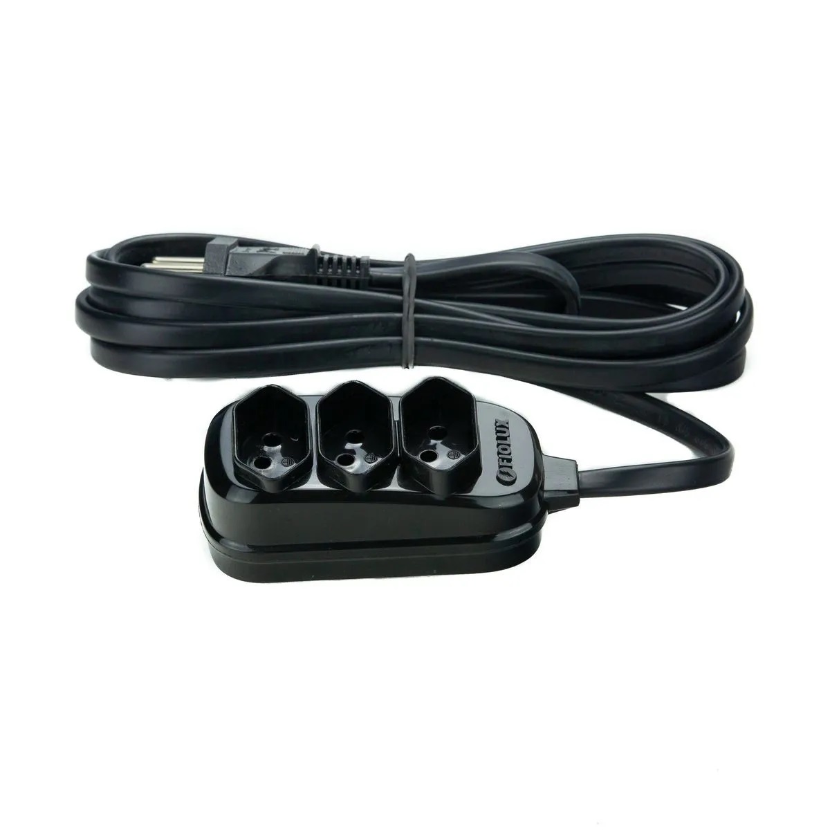 EXTENSÃO CONNECT 3T - 2P+T - 10M - PRETA