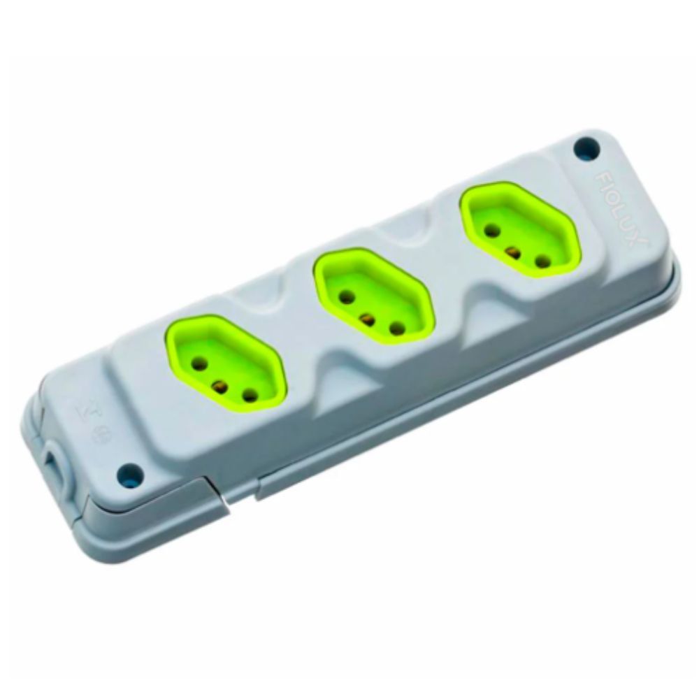 TOMADA BARRA ROBUST 3T-2P+T CZ/VD