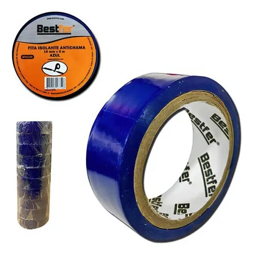 FITA ISOLANTE AZ ANTICHAMA 18MMX5M