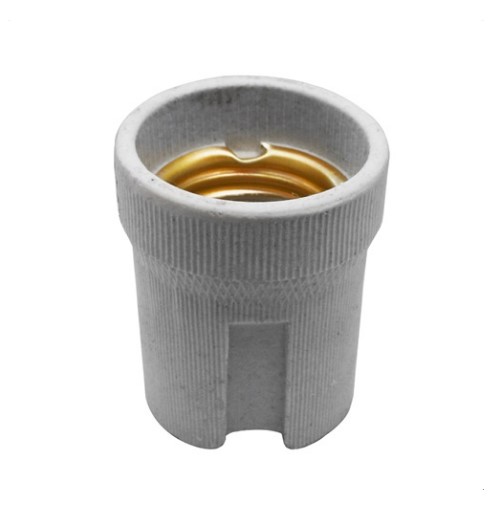 SOQUETE DE LAMPADA DE PORCELANA C/BORNE