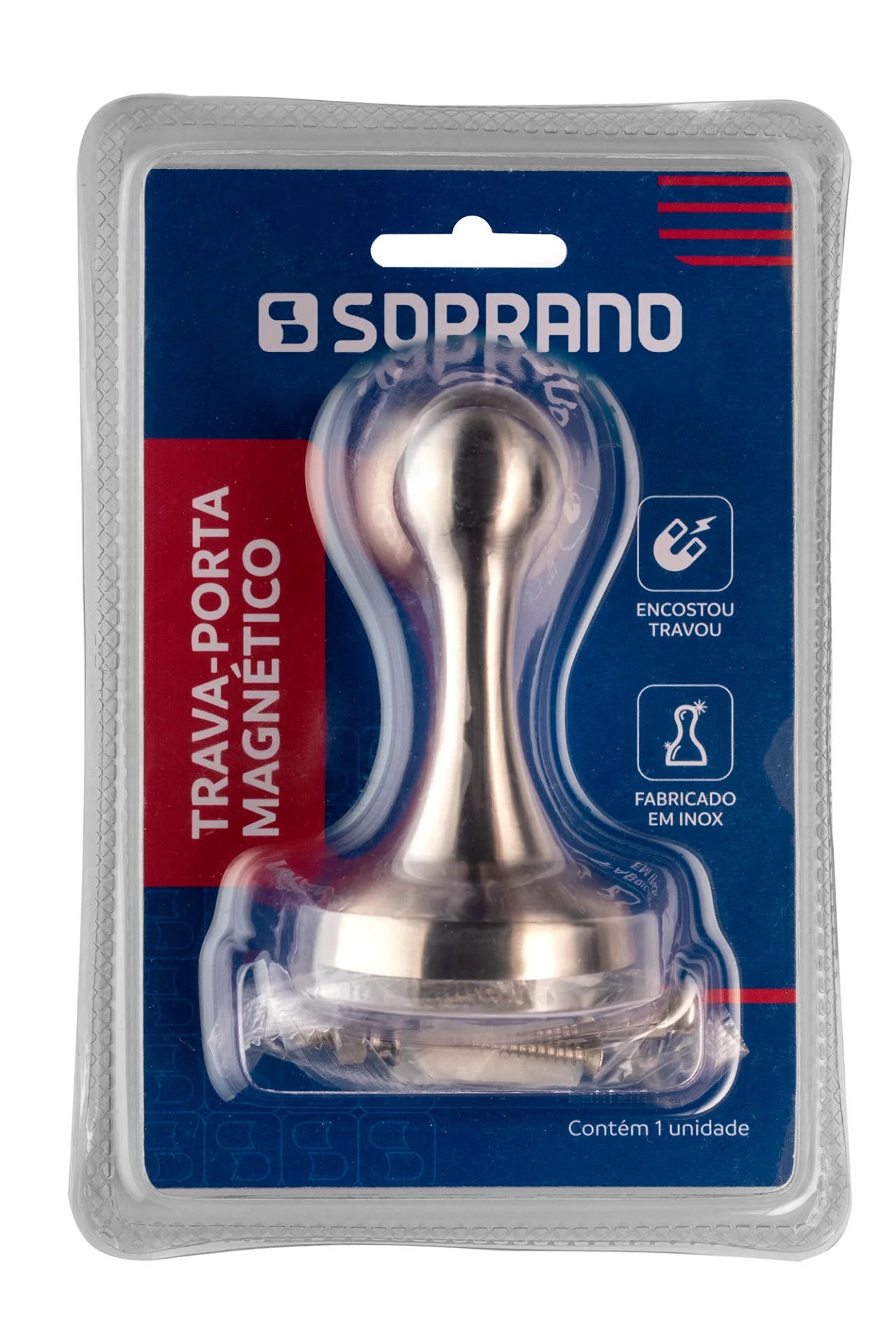 TRAVA PORTA PISO MAG ECO INOX ESCOV BLIS