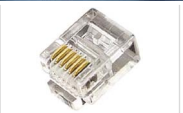 CONECTOR RJ12 6P6C PCT C/10