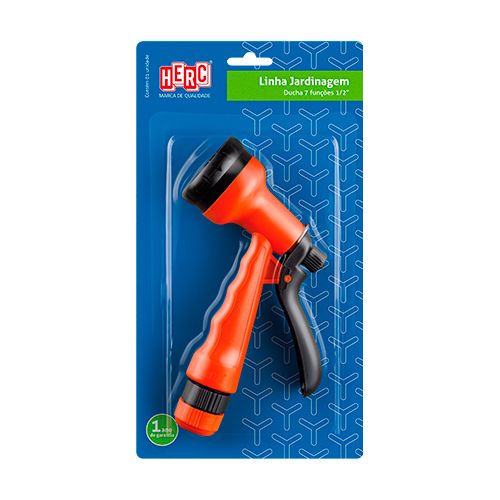 DUCHA 7 FUNÇÃO C/ENGATE MANGUEIRA 1/2