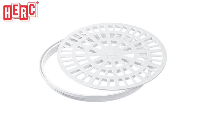 CJ.GRELHA+PORTA GRELHA RED 100MM