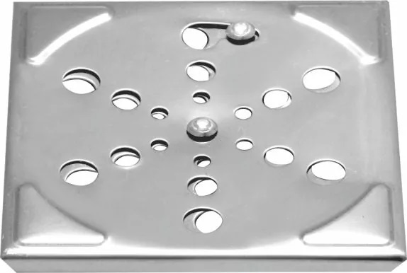 GRELHA 10X10 QUADRADA DE INOX