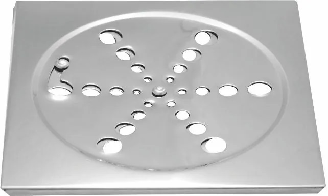 GRELHA 15X15 QUADRADA DE INOX