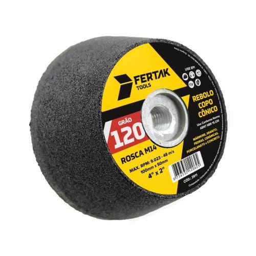 REBOLO COPO CONICO 100 X 50 - G 36 M14