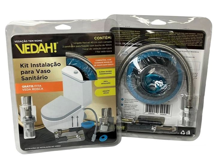 KIT INSTALAÇÃO VASO SANITARIO C/6 UND