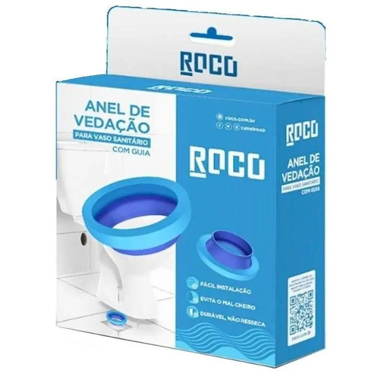 ANEL DE VEDACAO P/VASO SANIT C/GUIA