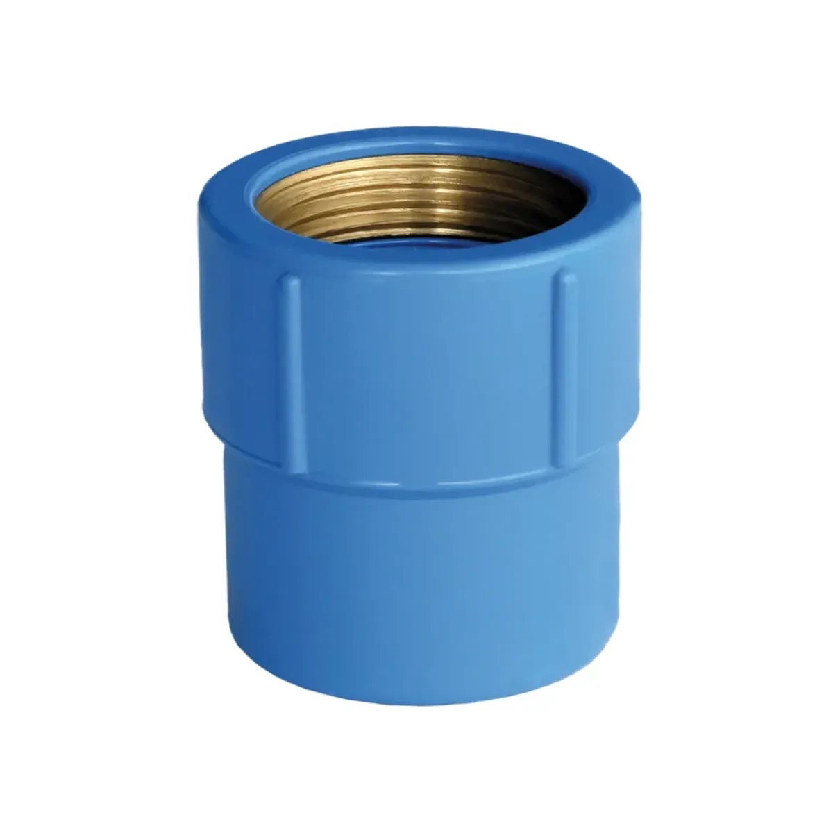 LUVA LR C/BUCHA LATÃO 25 X 3/4” AZ EB20