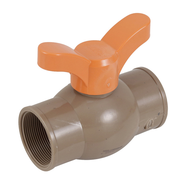 REGISTRO DE ESFERA SOLDAVEL 60MM MARROM