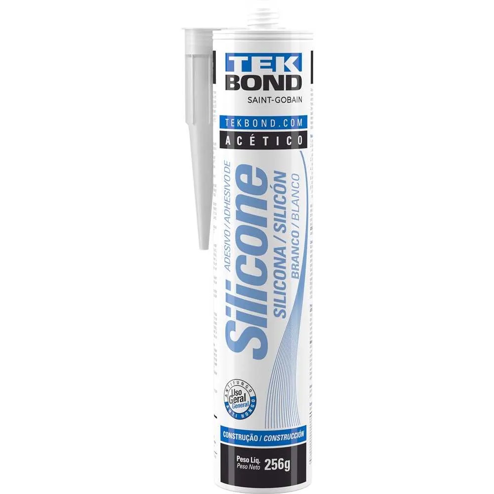 SILICONE ACETICO BRANCO 256G