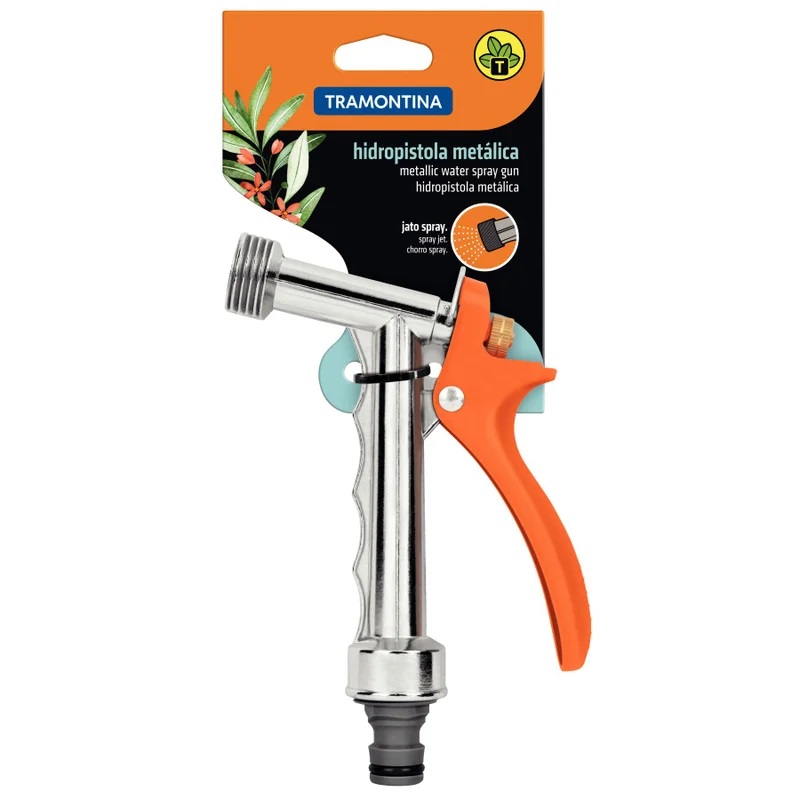 HIDROPISTOLA METALICA P/ ENGATE RÁPIDO