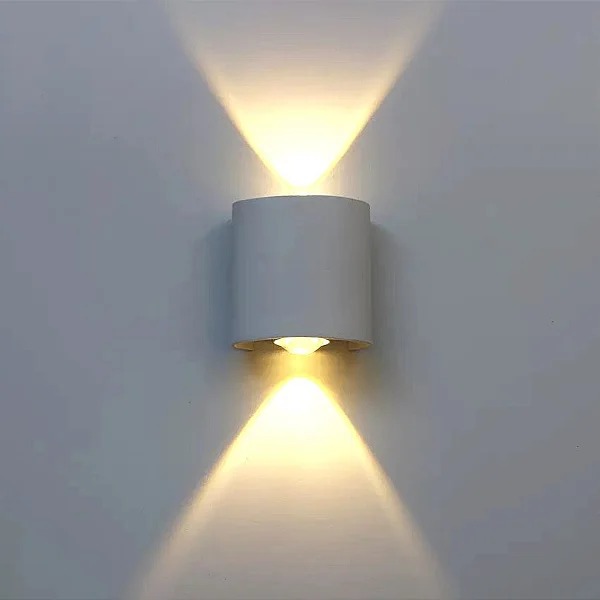 LUMINARIA ARAND LED MEIA LUA 2W  ABS BR