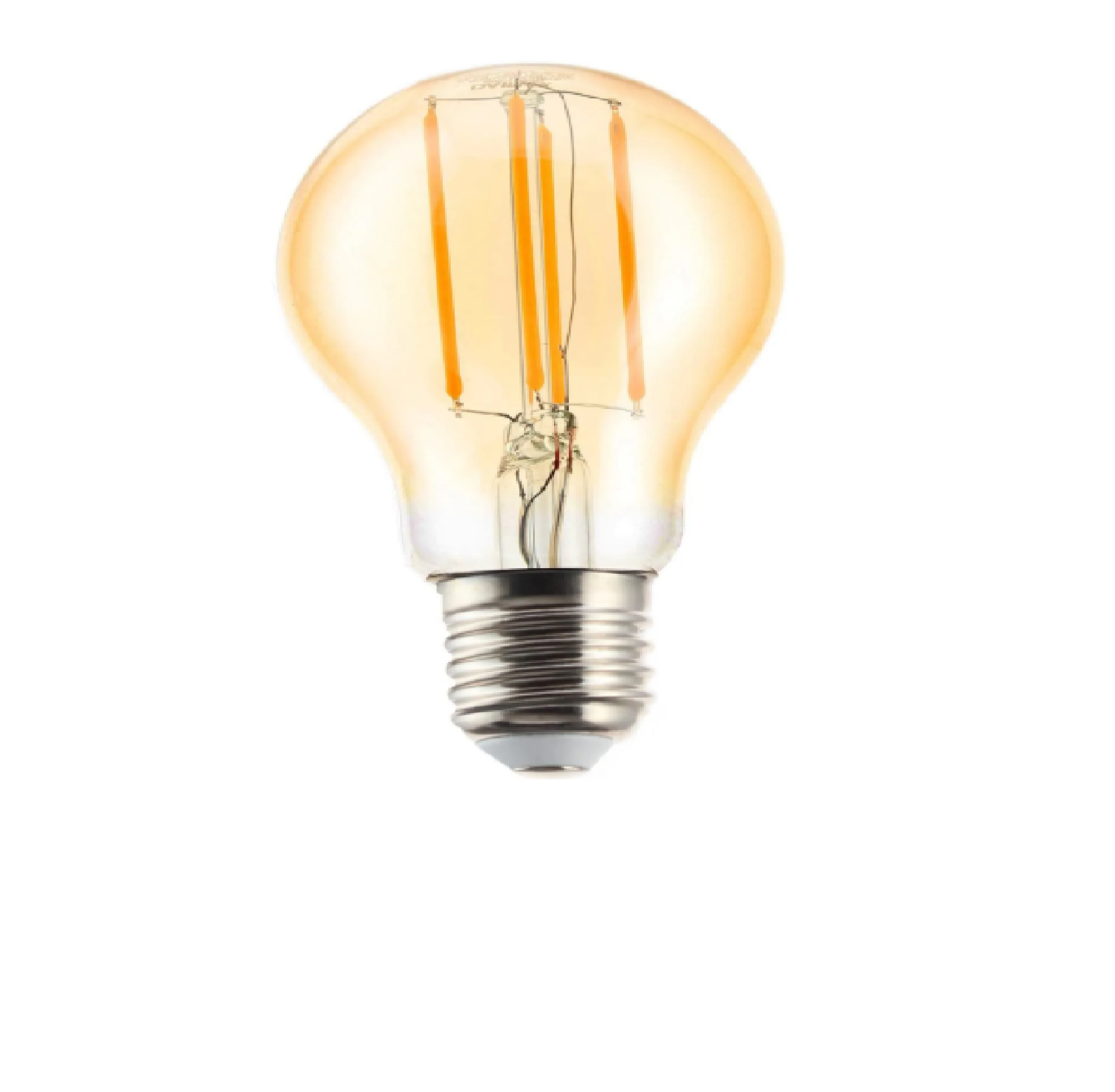LAMPADA LED FILAMENTO A60 6W E-27 AMBAR