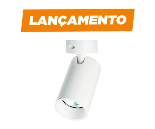 LUMINARIA SPOT PARA TRILHO 7W 6400K BR