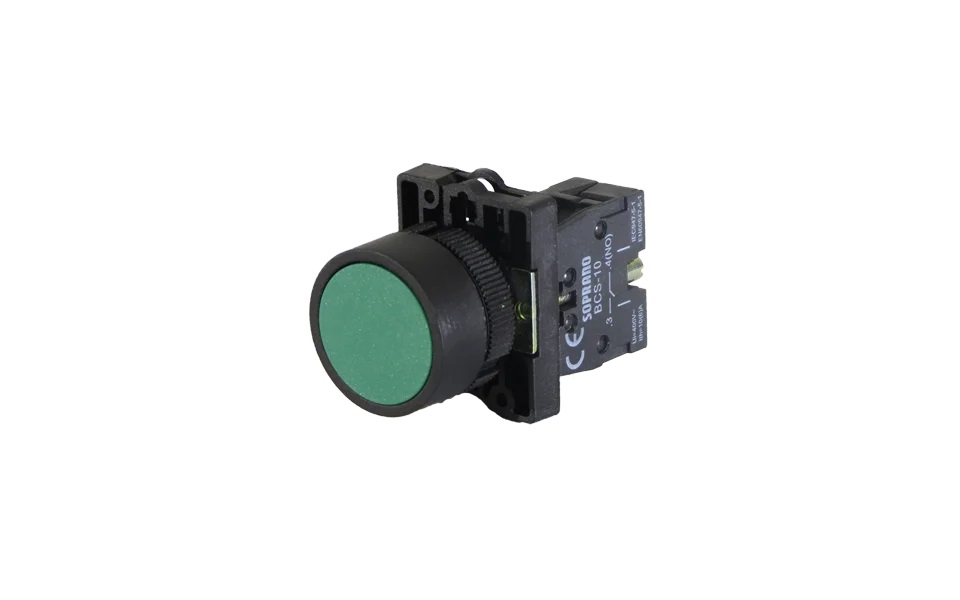 BOTAO PULSADOR VERDE NA