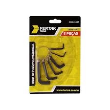JG CHAVEIRO HEXAGONAL 8 PCS