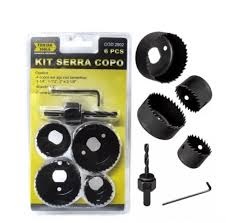 SERRA COPO KIT  6 PCS