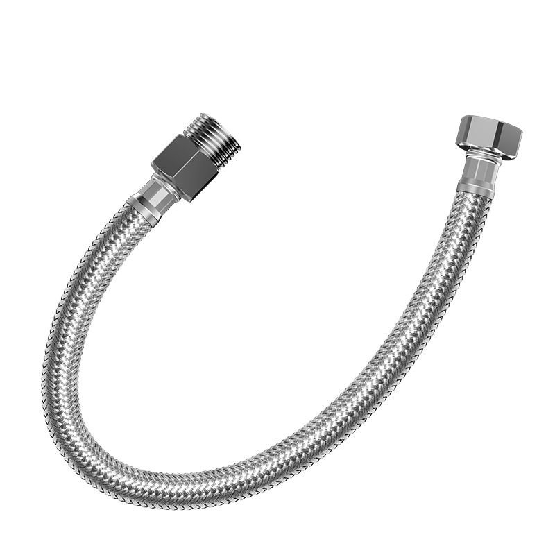 ENGATE FLEXIVEL INOX 40CM M X F 1/2”