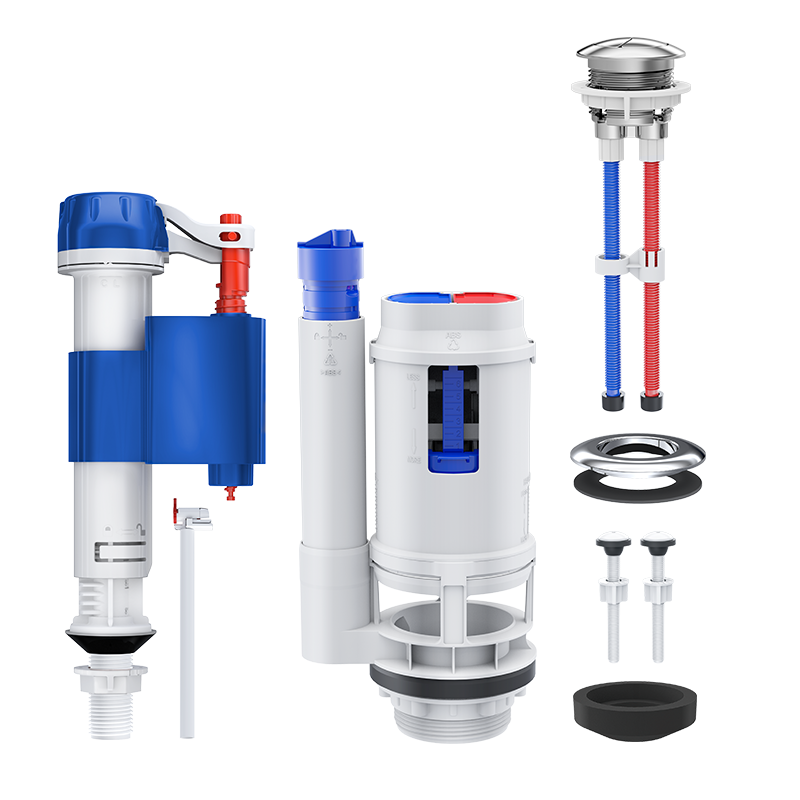 KIT COMPLETO P/ CX ACOPLADA DUPLO ACION