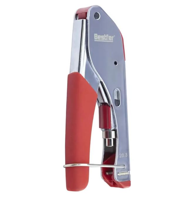 ALICATE P/ CRIMPAR CABO COAXIAL